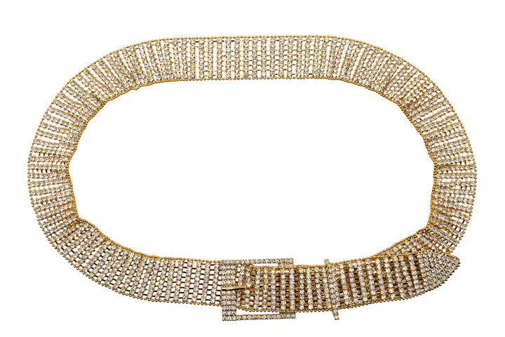 Shannon Crystal Glam Waist Belt