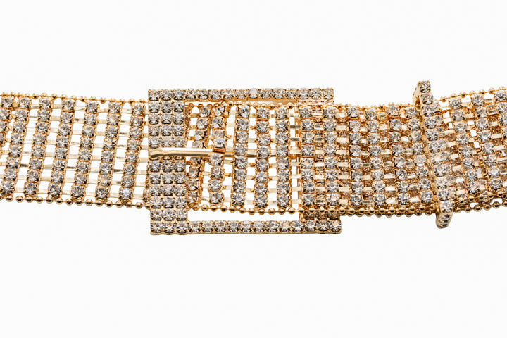 Shannon Crystal Glam Waist Belt