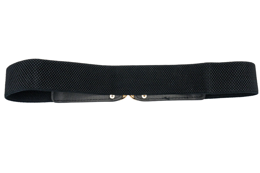 Sarah Black Stretch Waist Belt