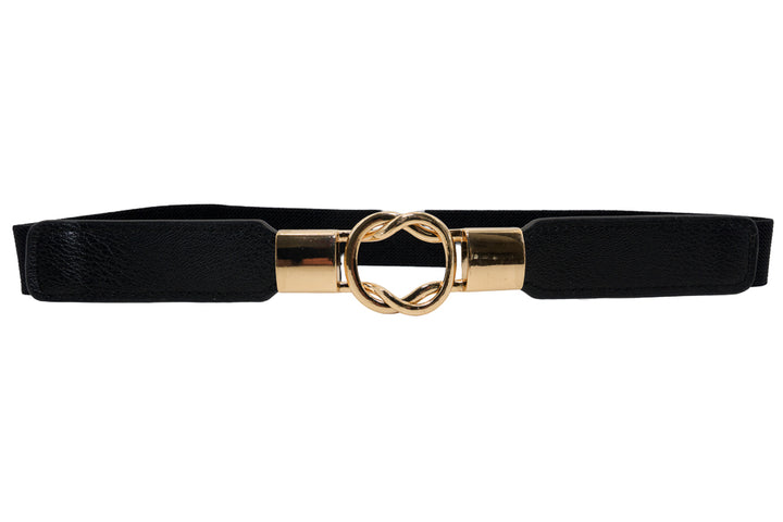 Karen Black Elastic Waist Belt