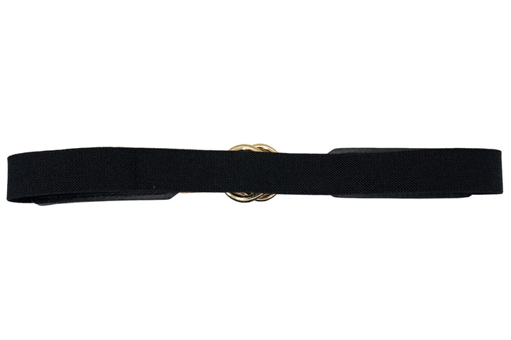 Karen Black Elastic Waist Belt