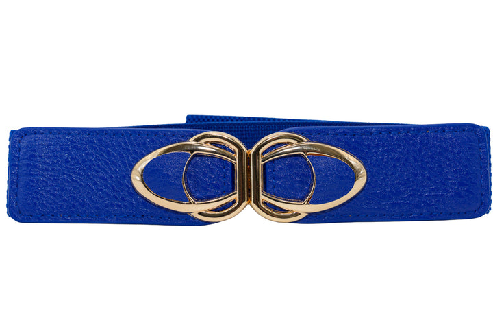 Sarah Royal blue Elastic belt