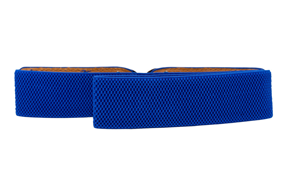 Sarah Royal blue Elastic belt