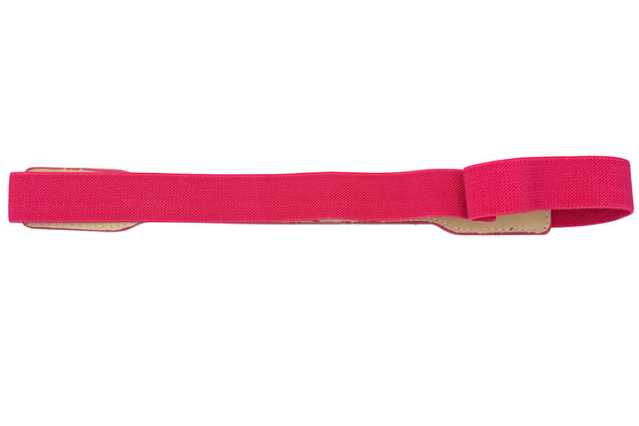 Coleen Hot Pink Elastic Waist Belt
