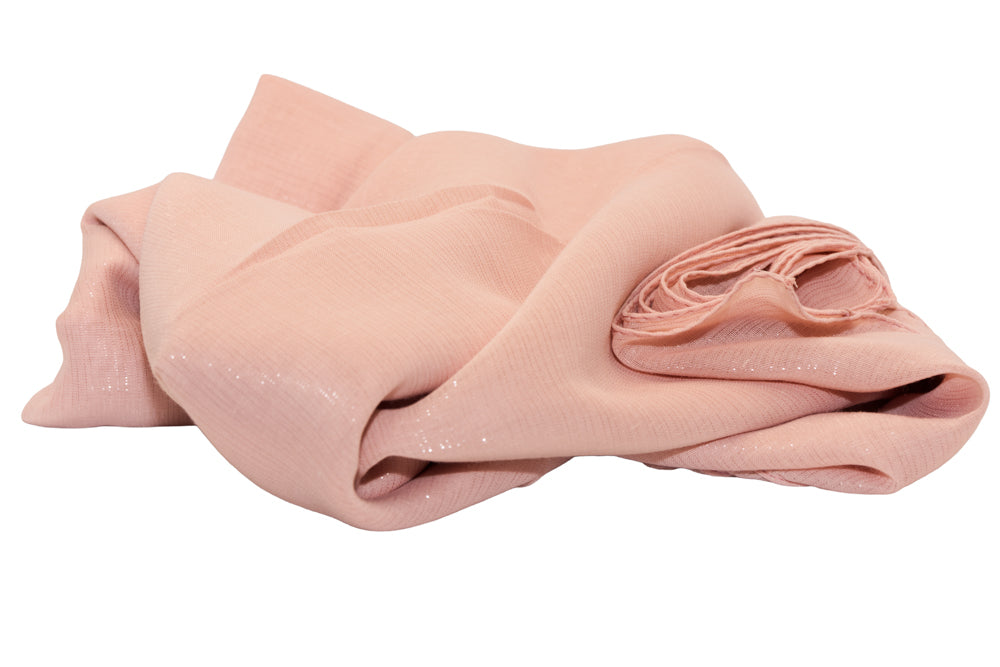 Belinda Blush Chiffon Pashmina