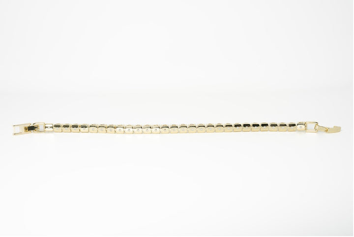 Gold Diamond Tennis Bracelet
