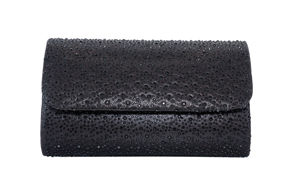 Dee Black Embellished Handbag