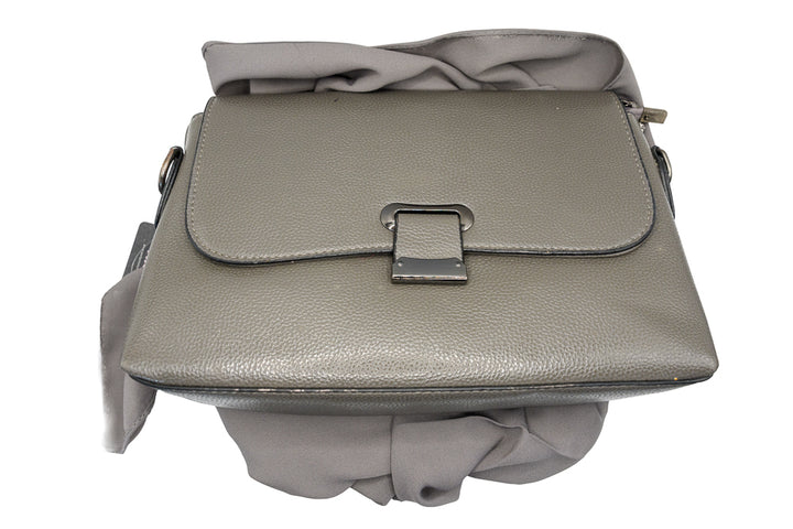 Grace Grey Handbag with Matching Shawl