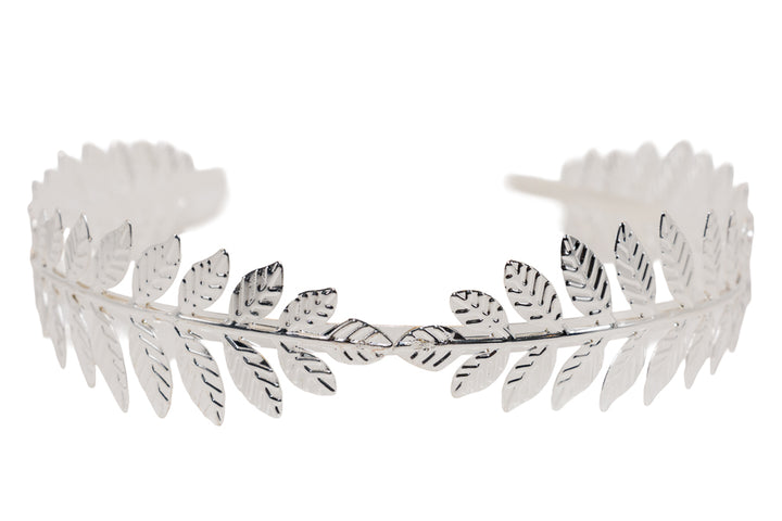 Laurel Silver Leaf Headband