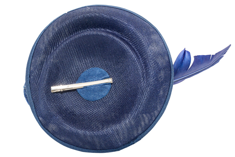 Nina Navy Blue Fascinator Hat