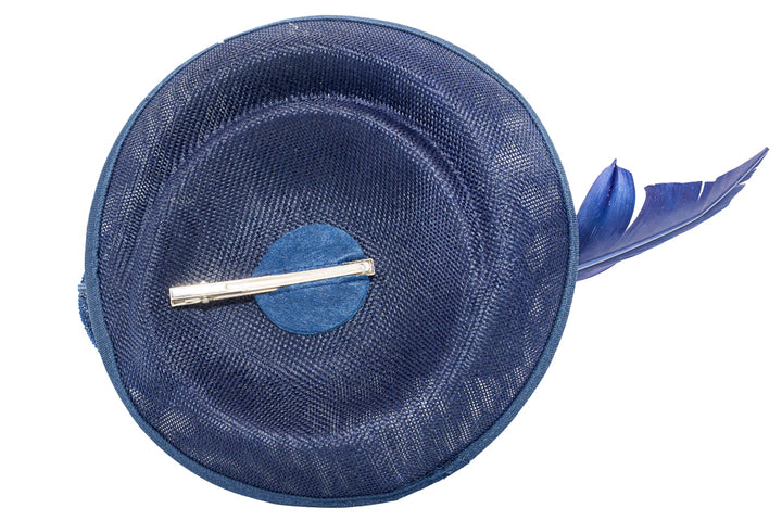 Nina Navy Blue Fascinator Hat