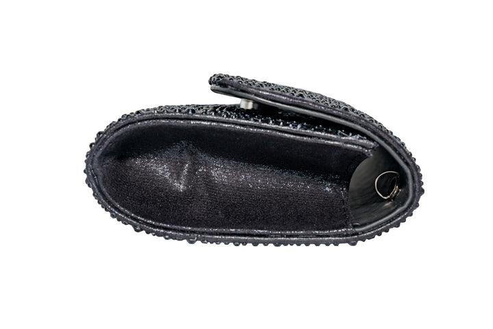 Dee Black Embellished Handbag