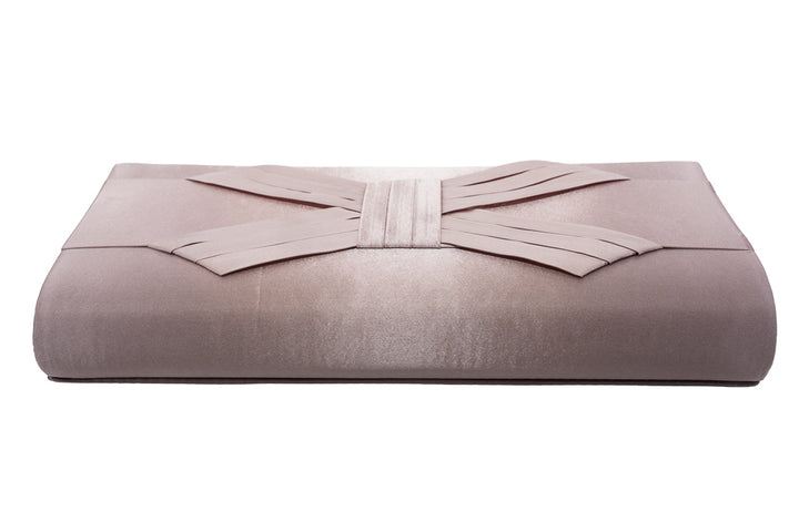 Fiona Satin Nude Occasion Clutch Bag