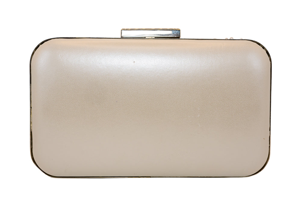 Eve Luxury pearl evening clutch handbag