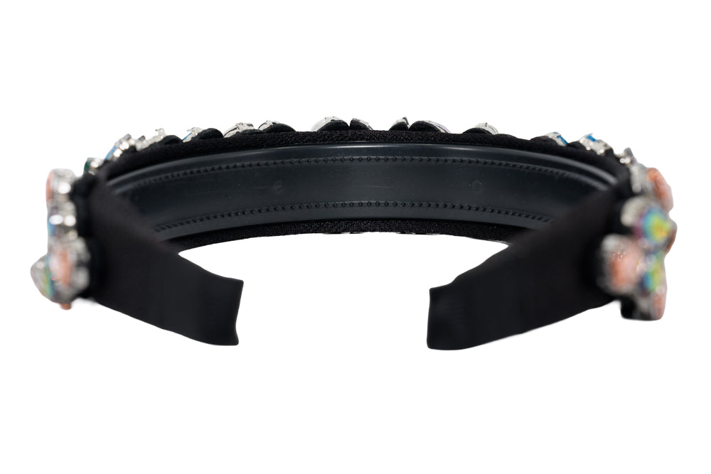 Rachael Rainbow Crystal Statement Hairband