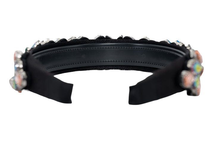 Rachael Rainbow Crystal Statement Hairband