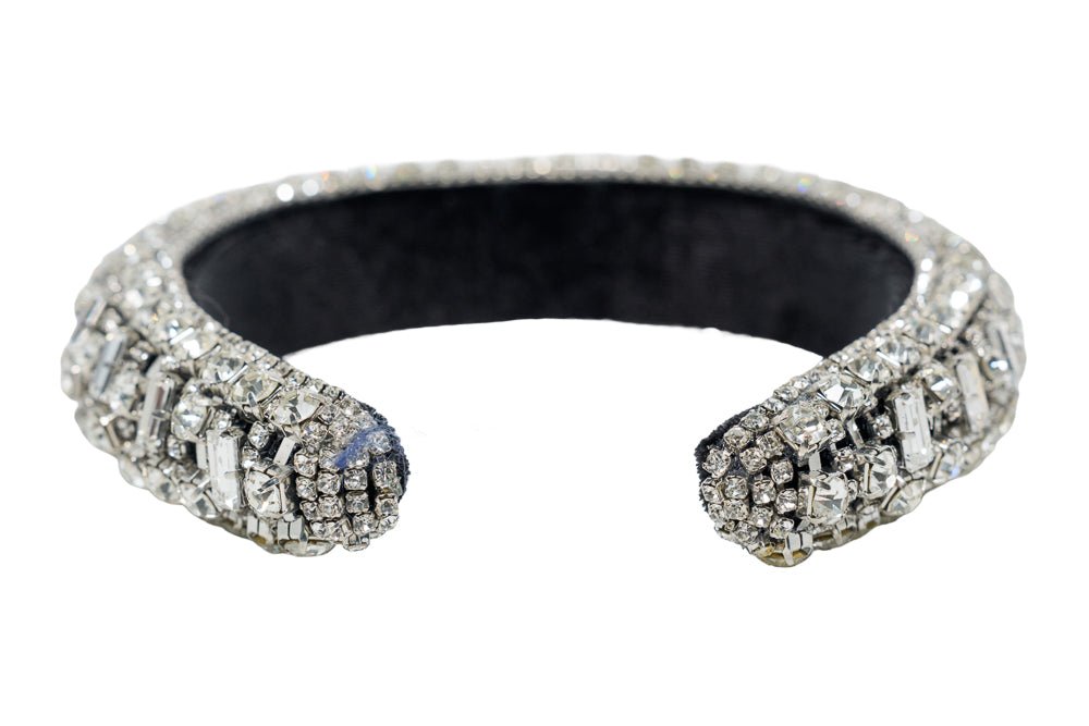 Hilary Luxury Crystal Embellished Hairband