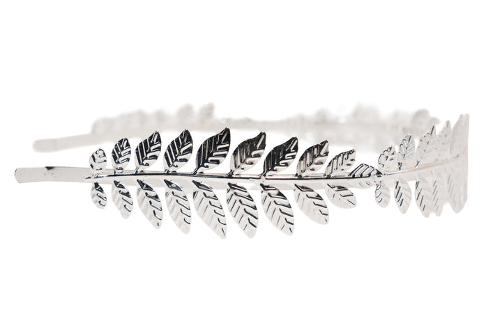 Laurel Silver Leaf Headband