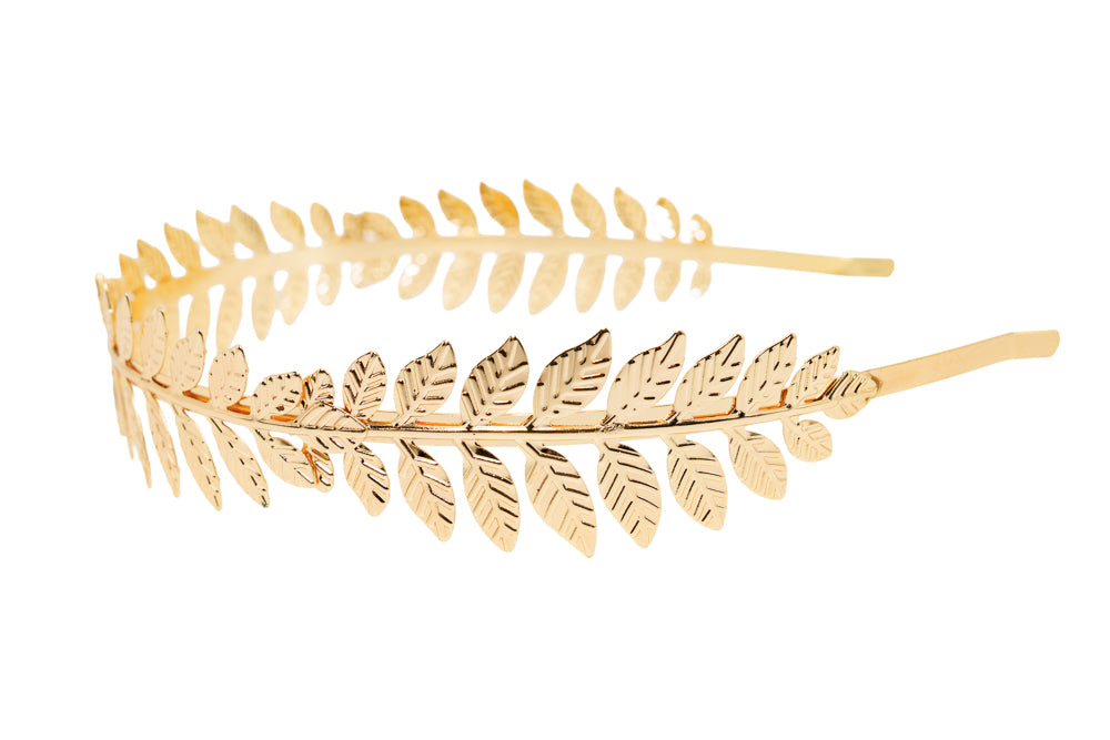 Laurel Gold Leaf Hairband