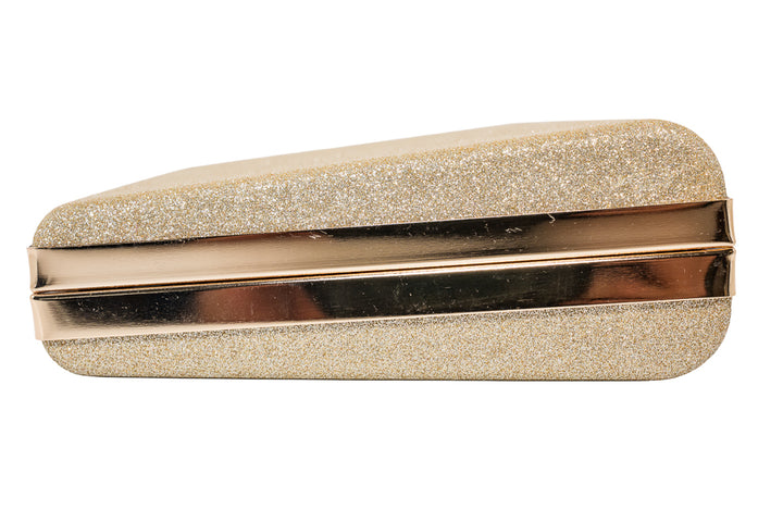 Lola Gold Glitter Evening Bag