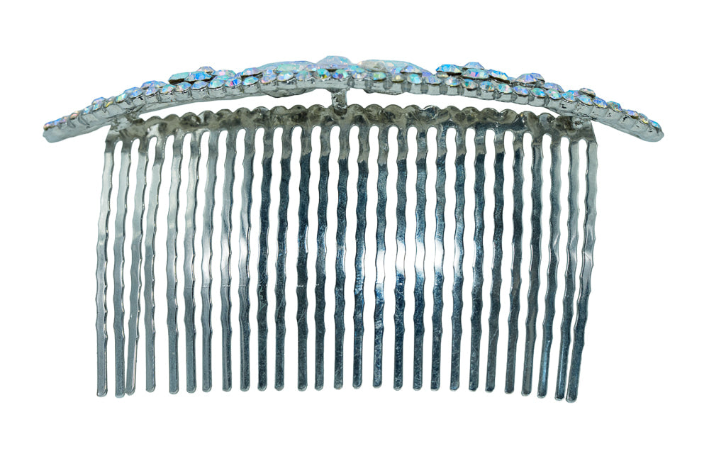 Drive Small Aurora Borealis Silver Tiara