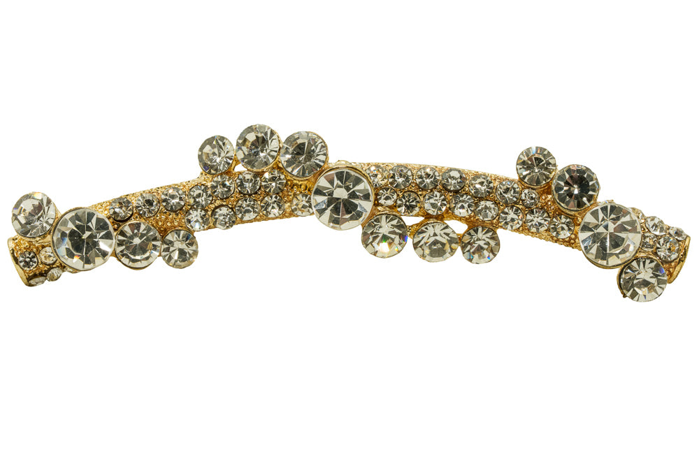Monte Gold and Diamante Hairpiece
