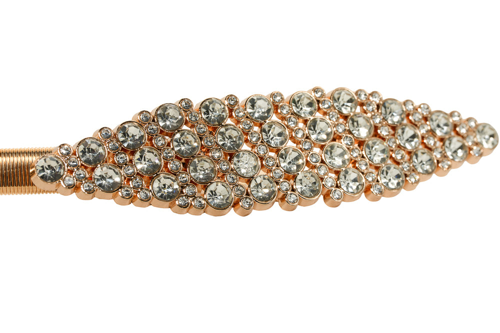 Diana Silver Emebellished Buckle Belt