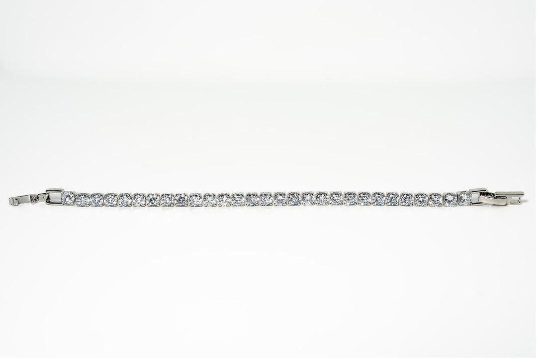 Silver Tennis Bracelet