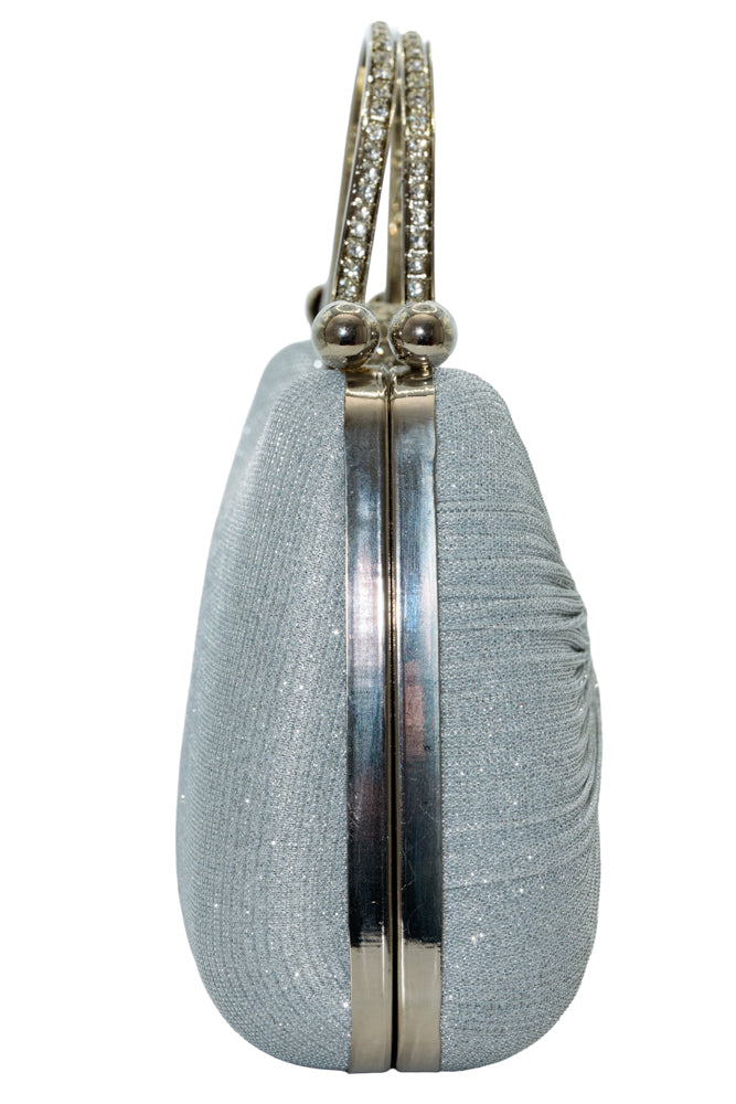 Meira  Silver Handbag