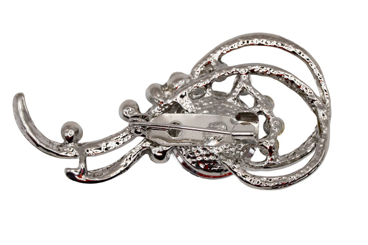 Shonagh Swirl Silver Brooch