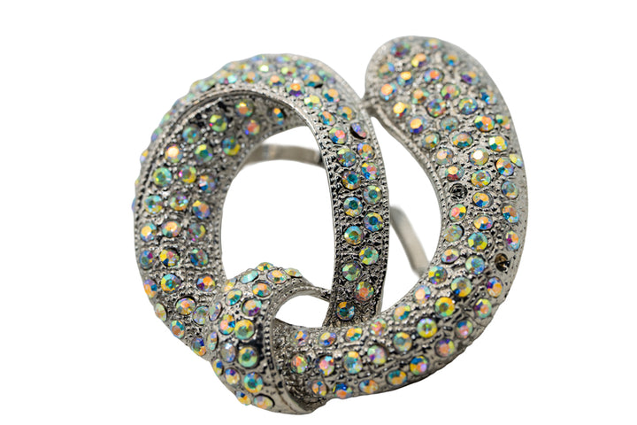 Sabrina AB Stone Scarf Clip