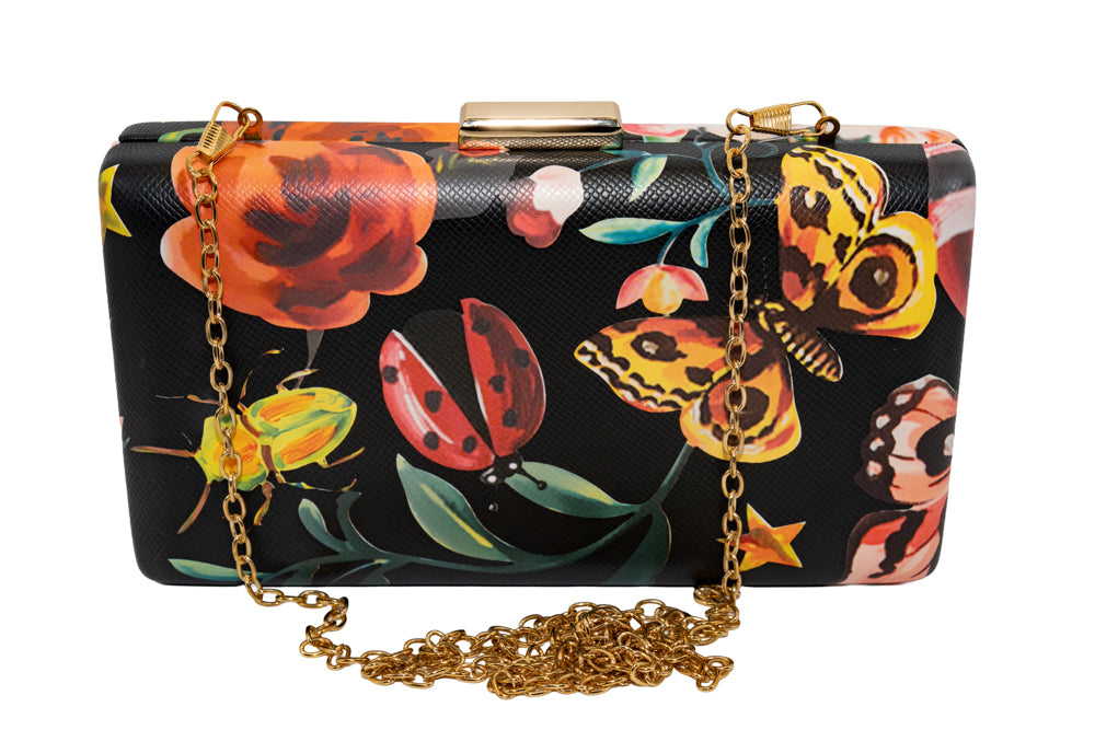 Flora Butterfly Handbag And Pashmina