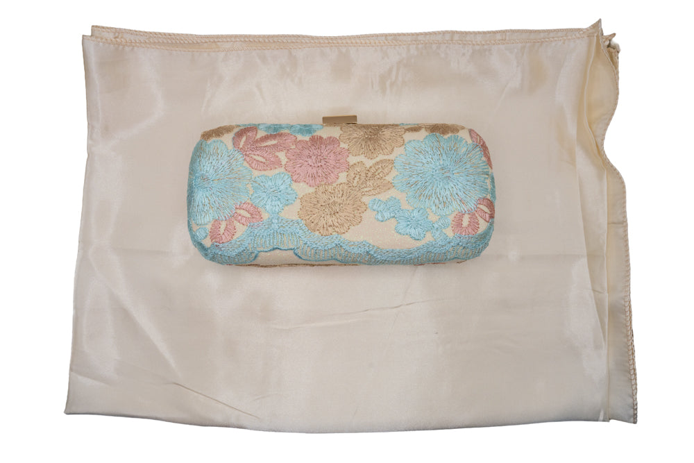 Emma Embroidered Handbag And Pashima