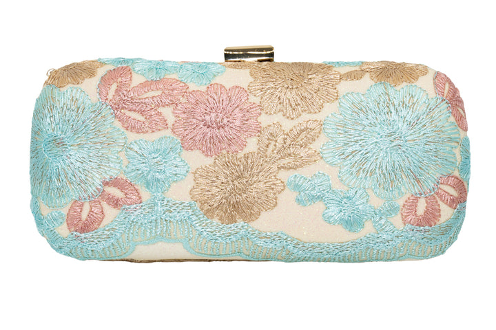 Emma Embroidered Handbag And Pashima