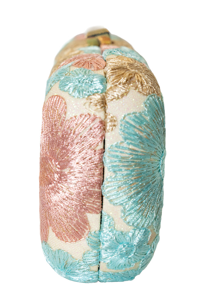 Emma Embroidered Handbag And Pashima