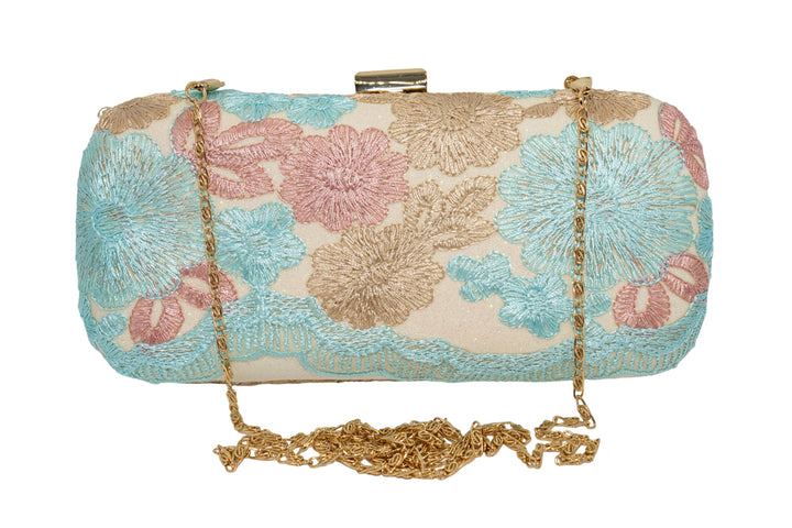 Emma Embroidered Handbag And Pashima
