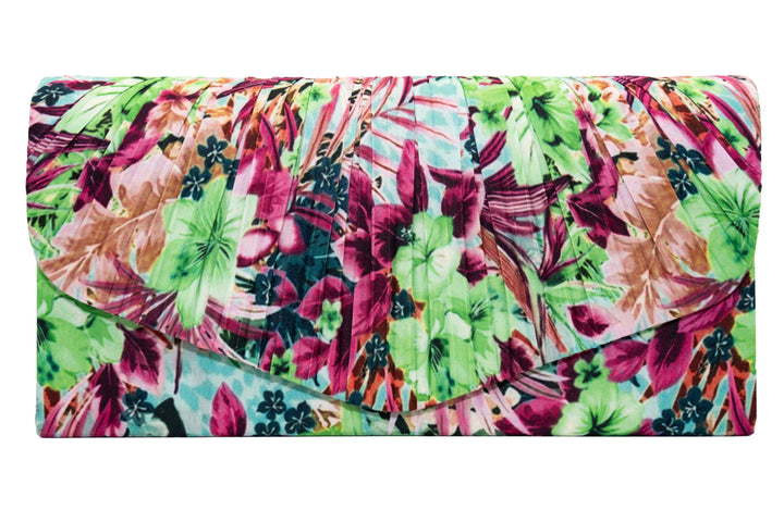 Triona Tropical Handbag And Pashmina