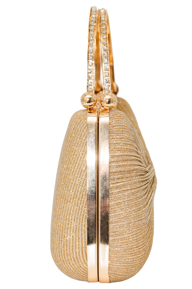 Meira Gold  Handbag