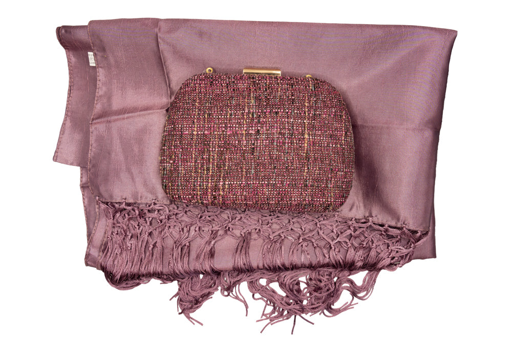 Maeve Tweed Handbag And Pashimna