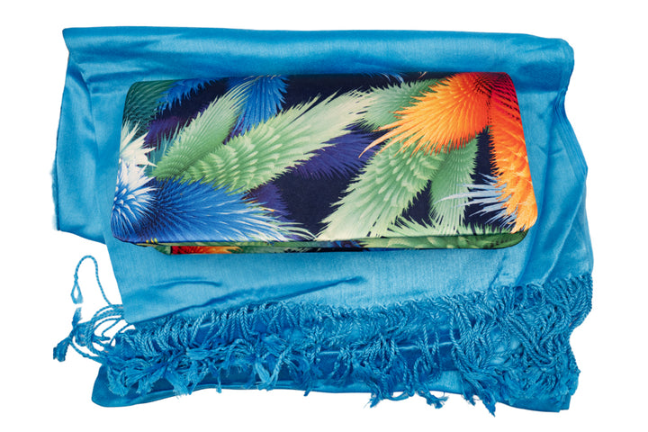 Tabitha Tropical Handbag And Pashmina