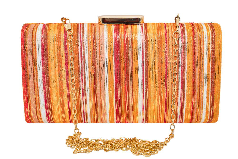 Orielle Stripe Handbag And Pashmina