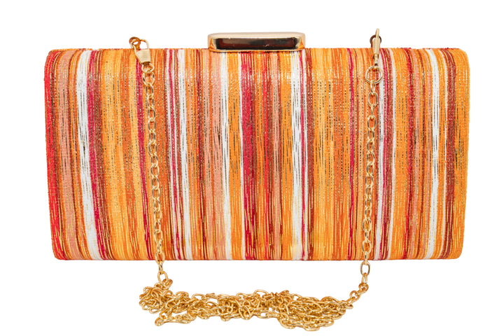 Orielle Stripe Handbag And Pashmina