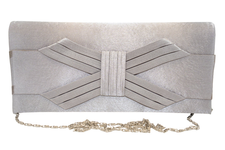 Demi Silver Handbag And Pasmina