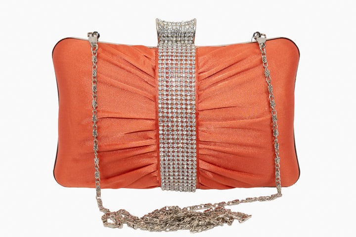 Tara Tangerine Handbag And Pashmina
