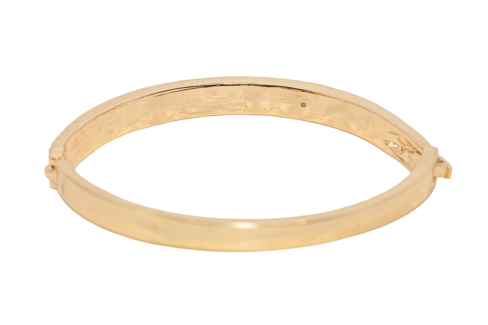 Polly Gold  Pearl Bangle