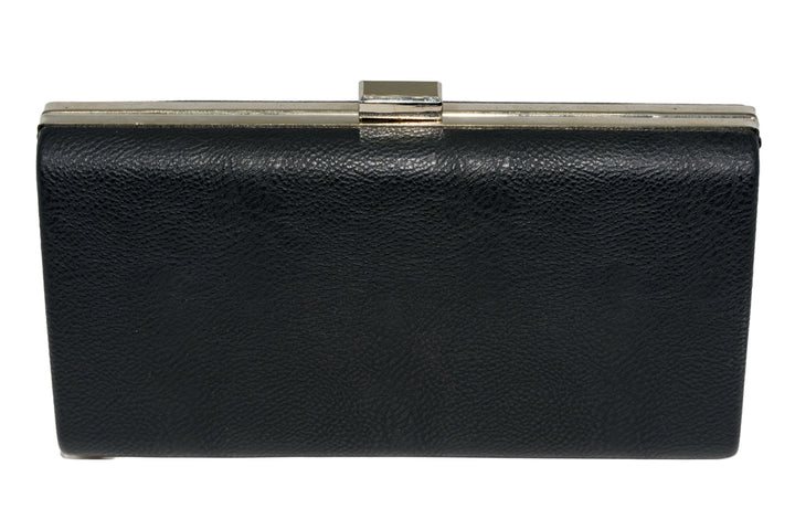 Trina Bag – Classic Black with Silver-Tone Chain Strap