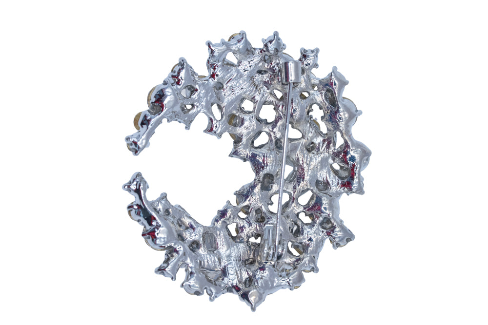 Rachael Moon Crystal Brooch