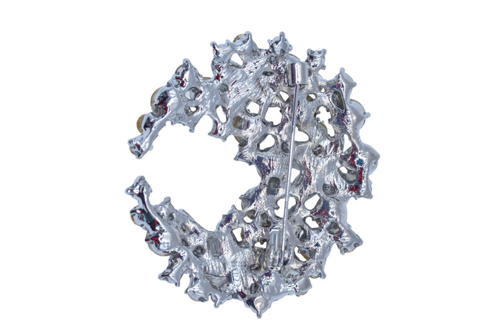 Rachael Moon Crystal Brooch