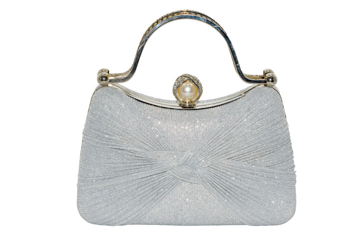 Meira  Silver Handbag