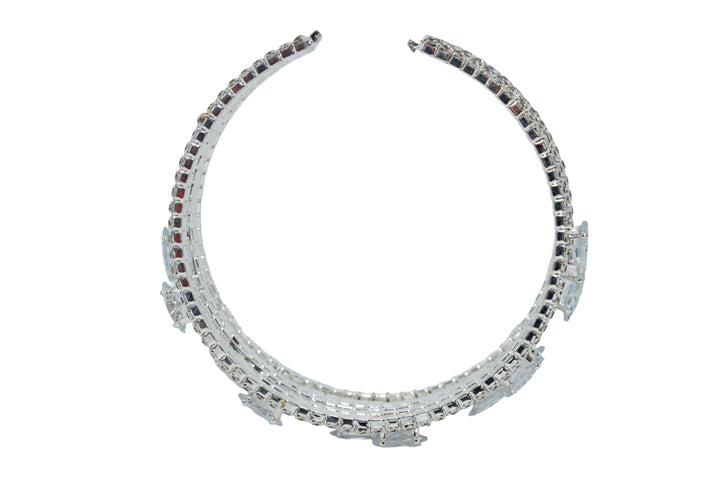 Ciara 7 Tier Diamante Bangle